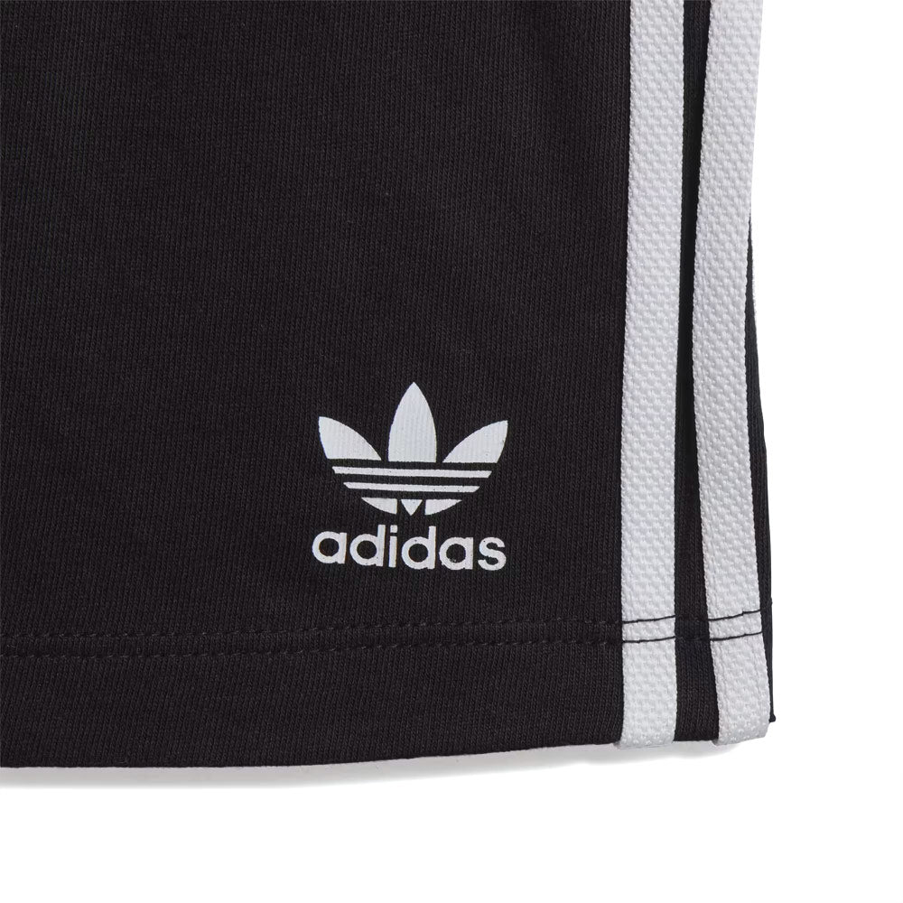 Adidas | Kid's Trefoil Shorts Tee Short Sleeve Set 'White / Black'