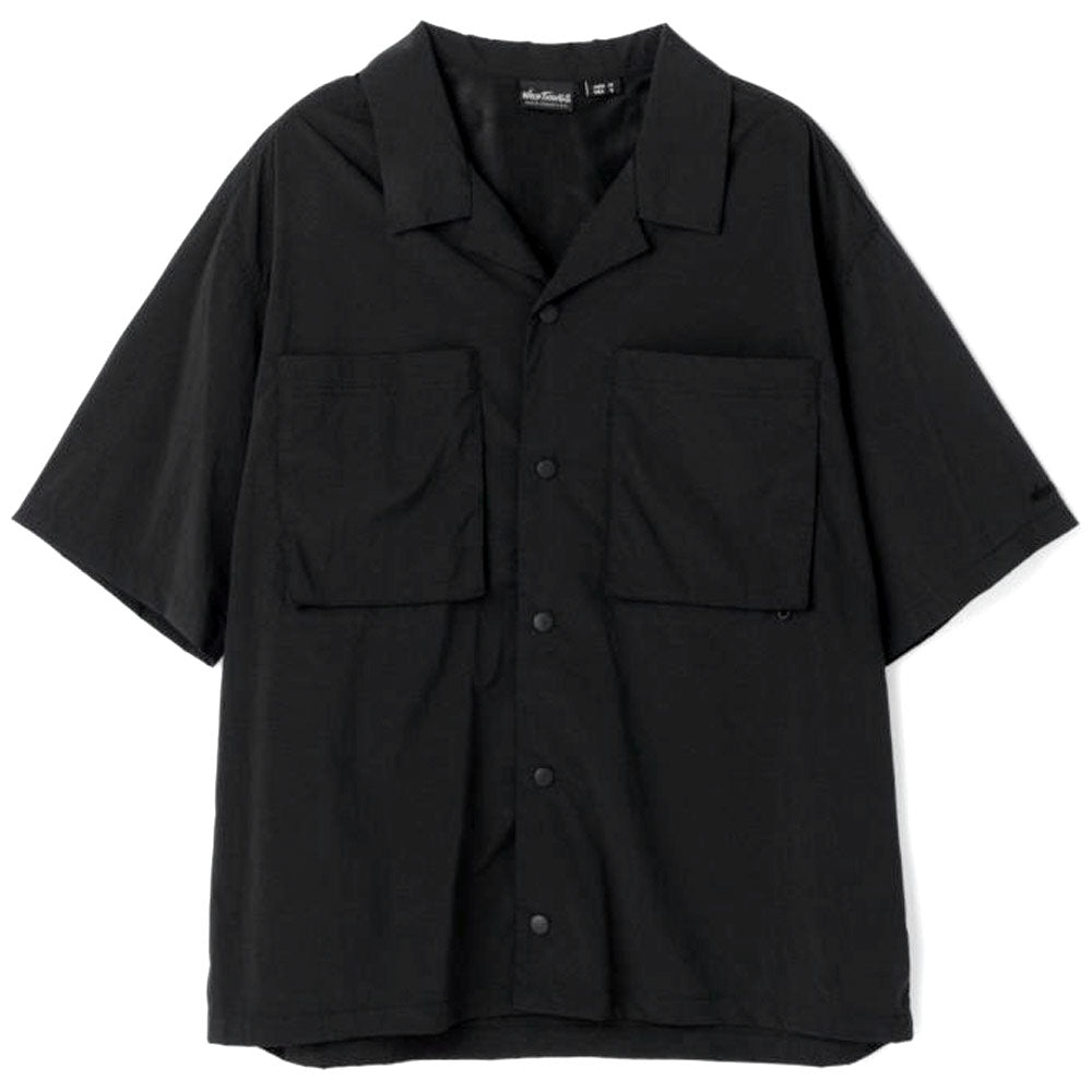 Short Sleeve Camp Shirt 'Black'