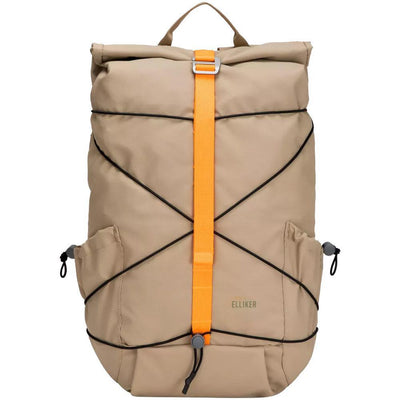 ELLIKER | Dayle Roll Top Backpack 21/25L 'Sand'