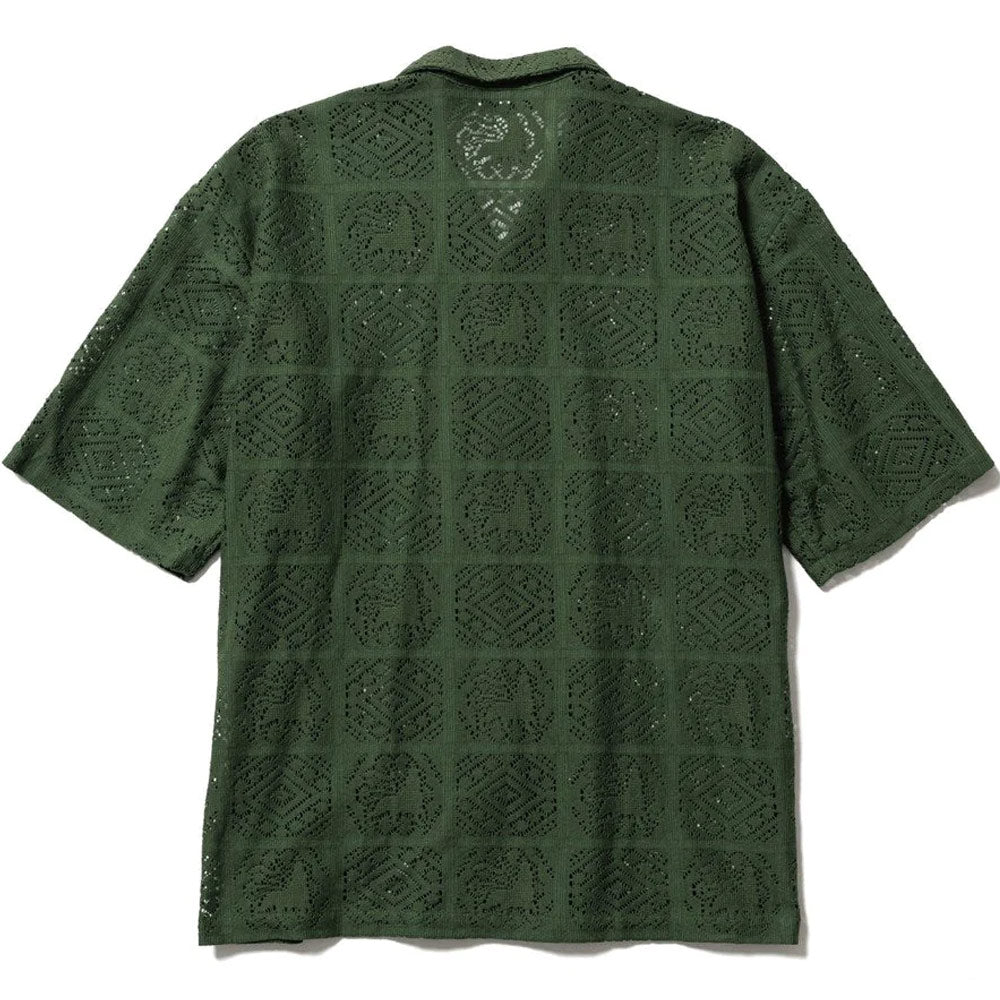JAH Lion Lace H/S OC Shirt 'Green'