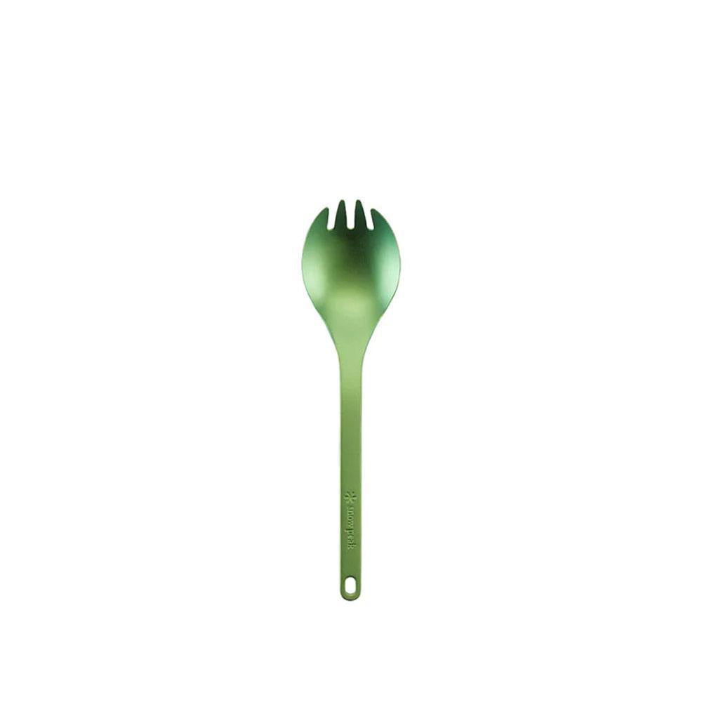 Snow Peak | Titanium Spork 'Green'