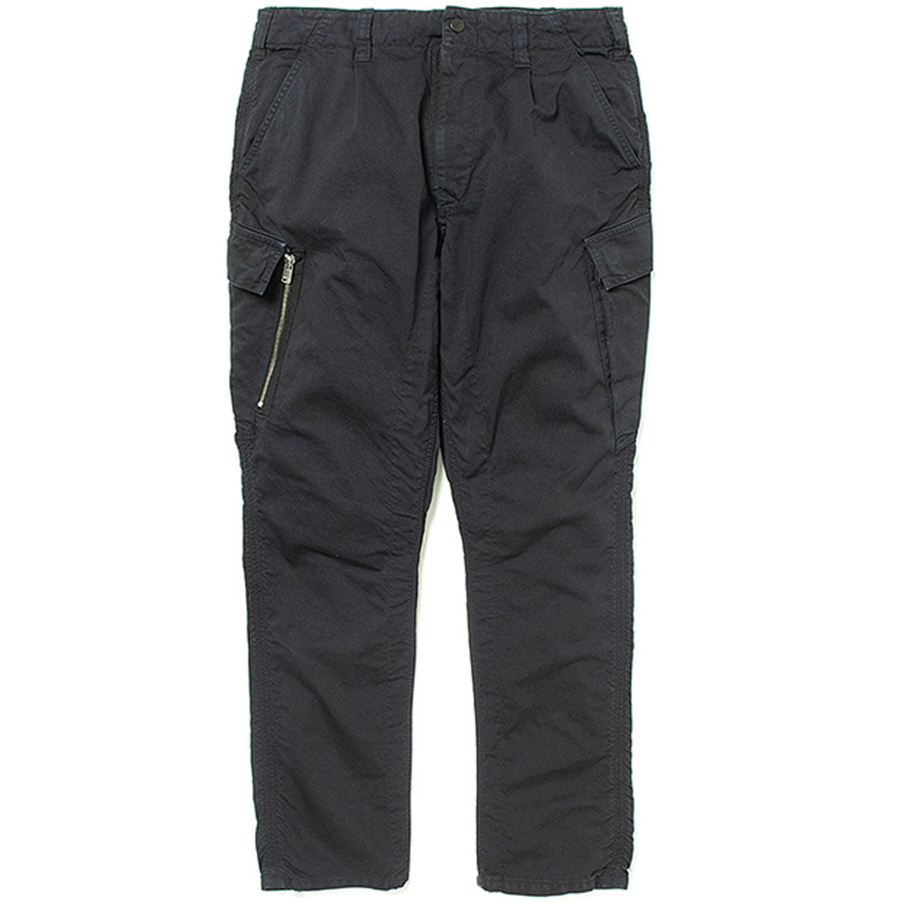 Soldier 6P Trousers Cotton German Code Cloth Overdyed 'Black'