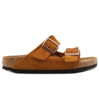 Women's Arizona Soft Footbed Suede Leather 'Mink'