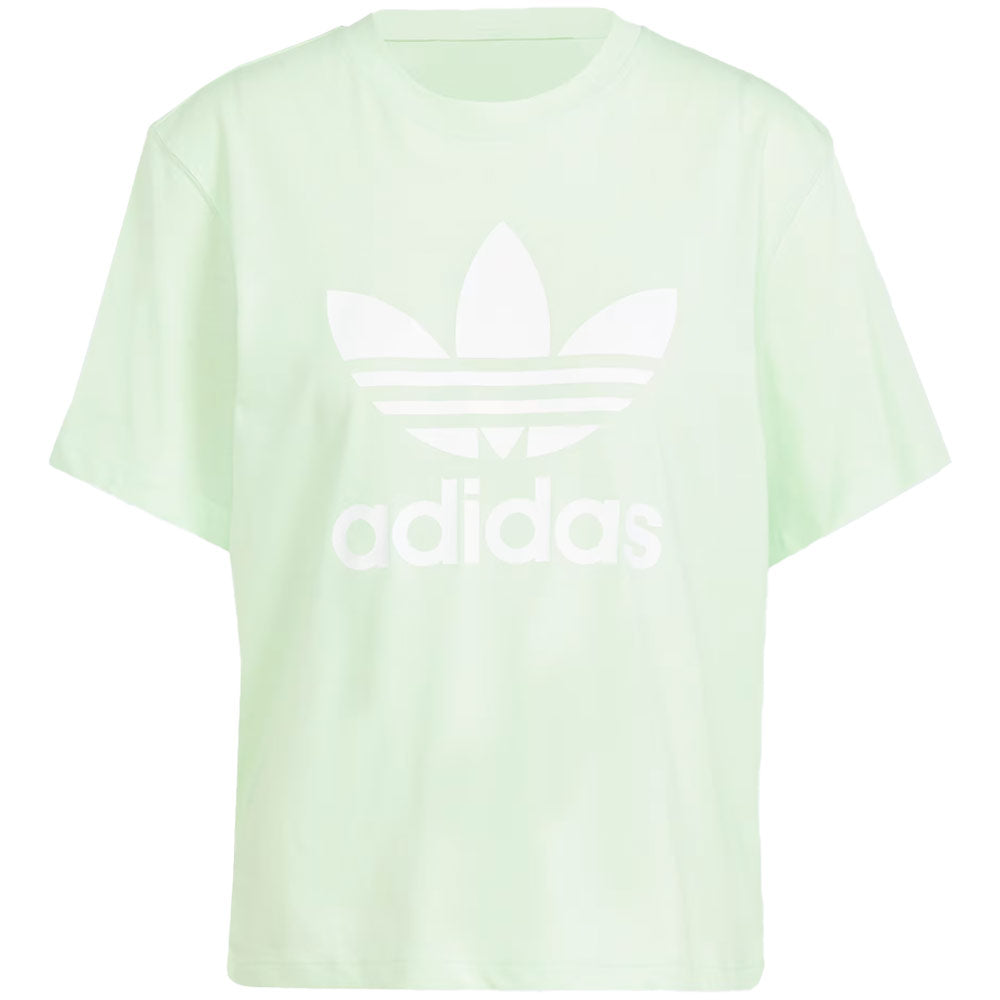 Adidas | Women's Adicolor Trefoil Boxy Tee Short Sleeve 'Semi Green Spark'