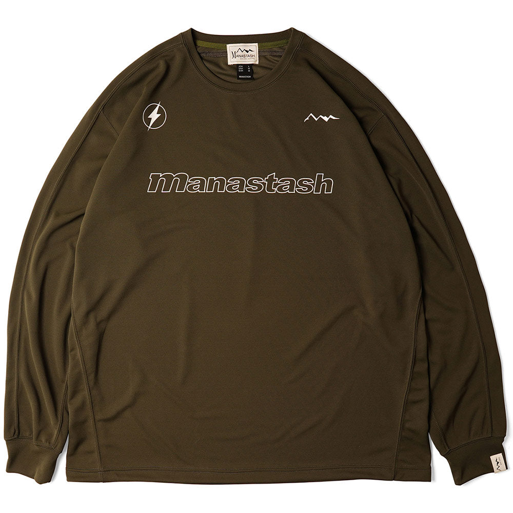 Manastash Tech L/S T-Shirt 'Olive'