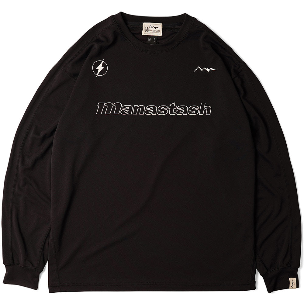Manastash Tech L/S T-Shirt 'Black'