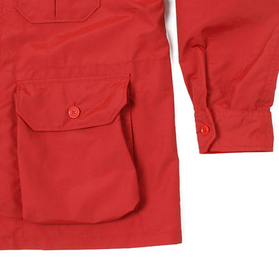 Suffolk Shirt Jacket 'Red Nylon Poplin'