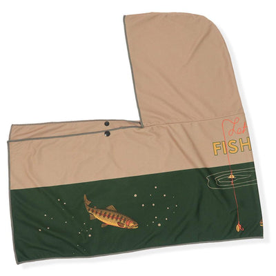 POST GENERAL | Quick Dry Hoodie Towel 'Fishing'