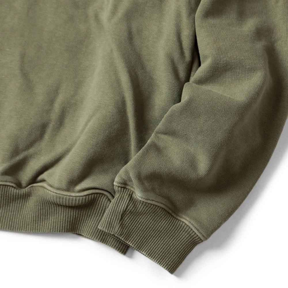 SWT Knit Nickle"4" Half Zip Sweatshirt 'Khaki'