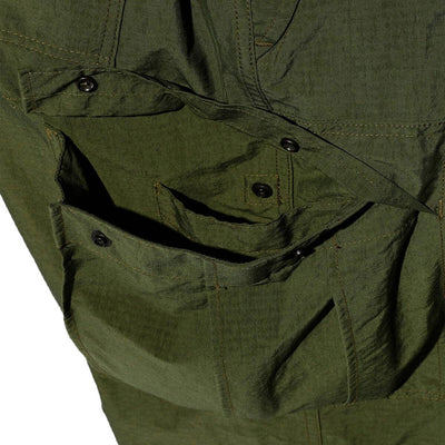Stretch Nylon Ripstop Military 6-Pocket Overpants 'Olive'