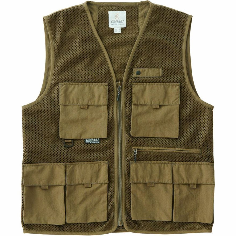Gone Fishing Vest 'Army Green'