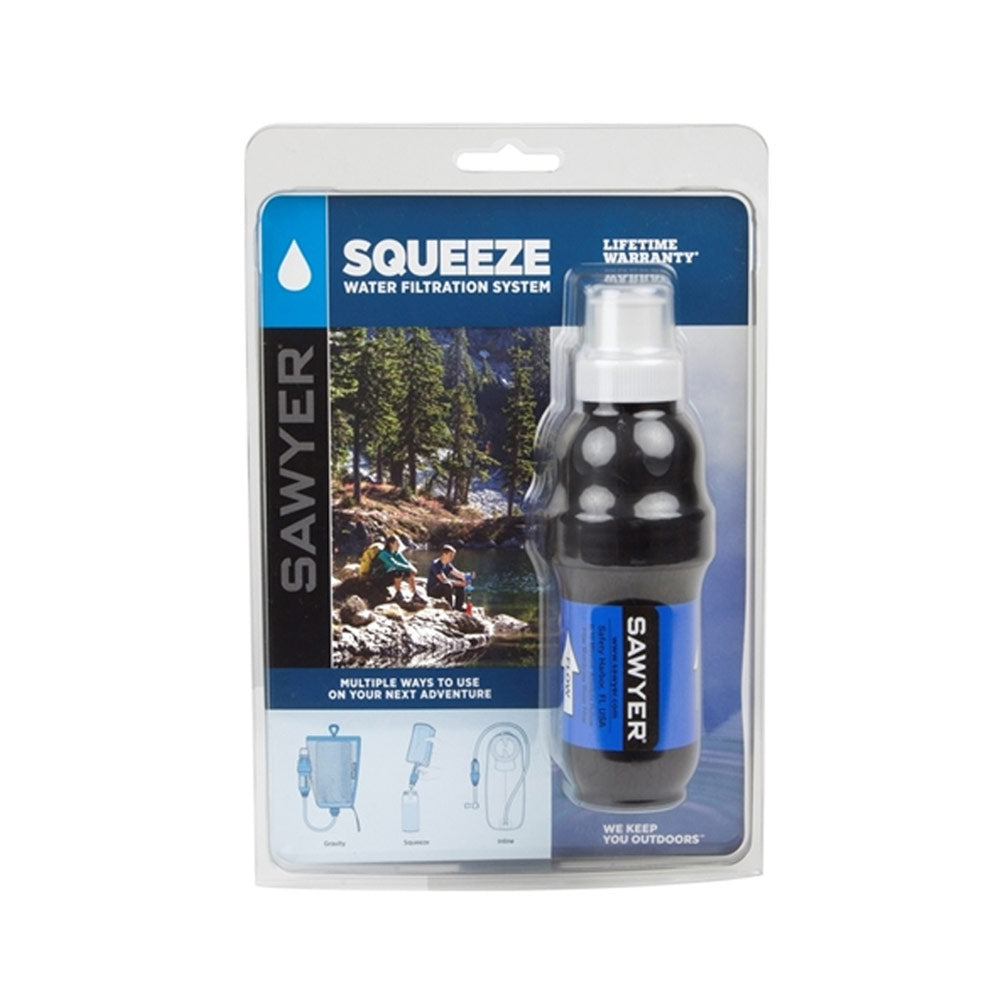 One Squeeze Water Filter System W/ Two 1L Pouches