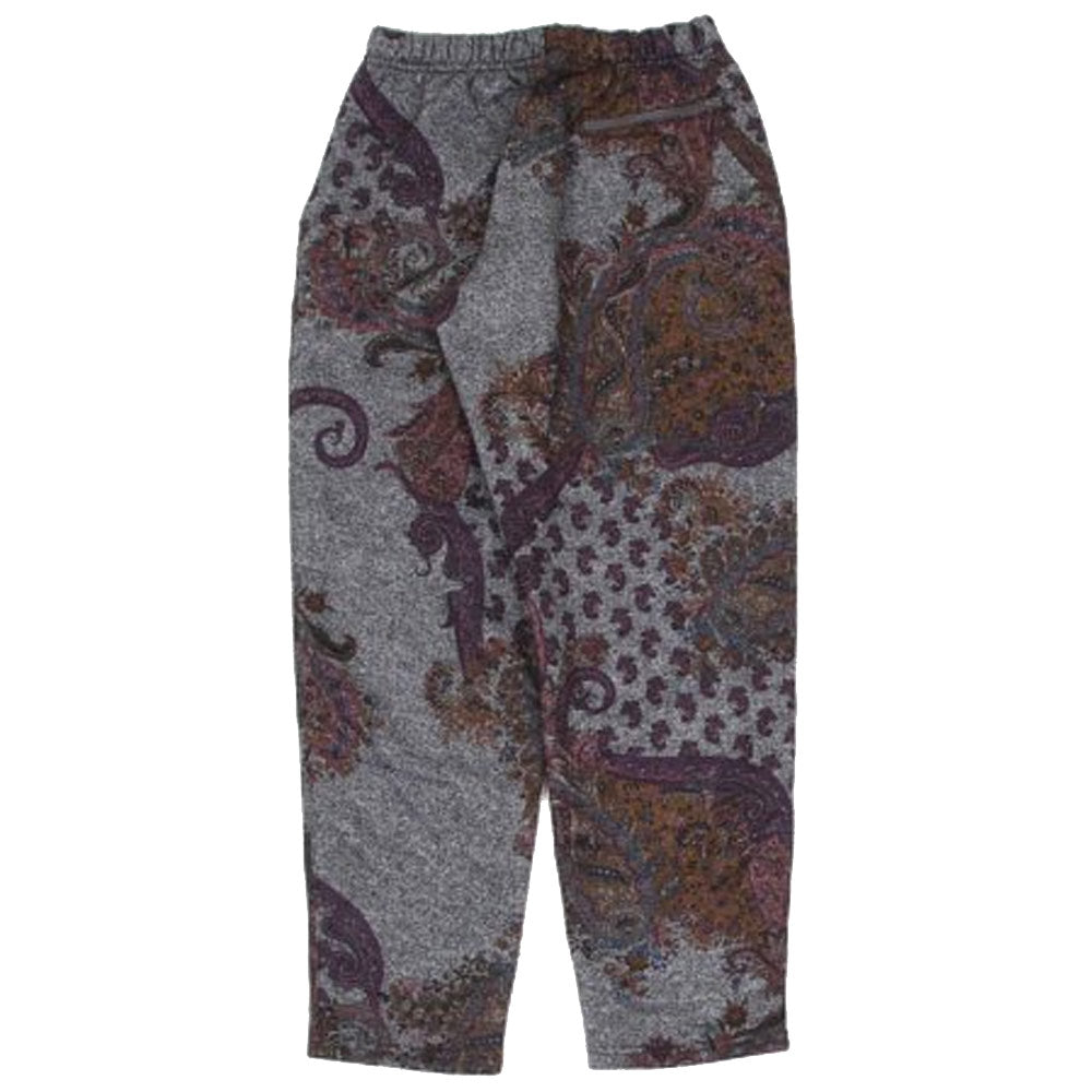 Jog Pant 'Grey Poly Wool Paisley Print Knit'