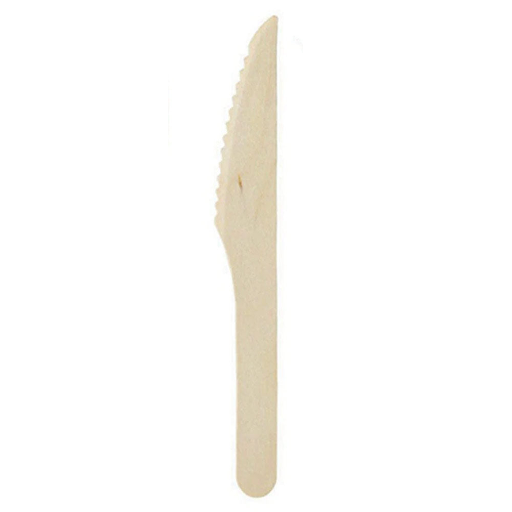 Disposable Birch Knife - 100pcs