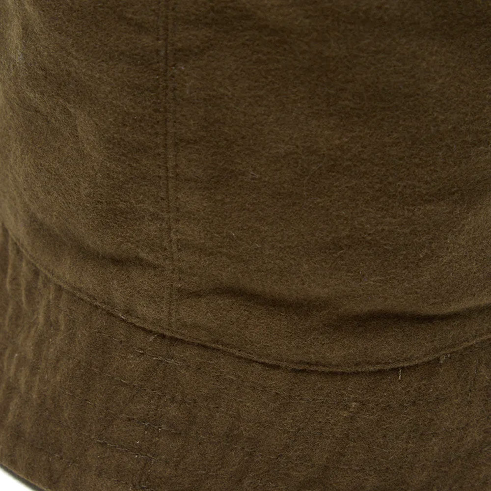 Bucket Hat 'Olive Cotton Moleskin'