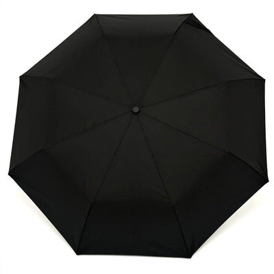 Compact Eco-Friendly Wind Resistant Umbrella 'Black'