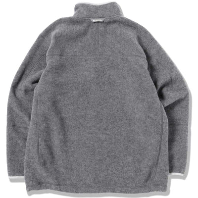 Wool Fleece Pullover 'Gray'