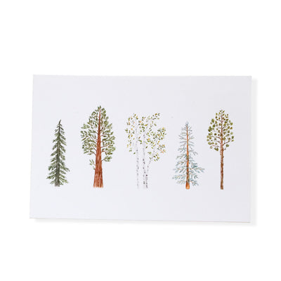 Single Postcards 'Trees'