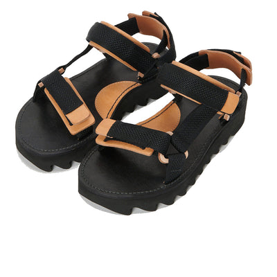 Webb sandals 'Black / Natural'