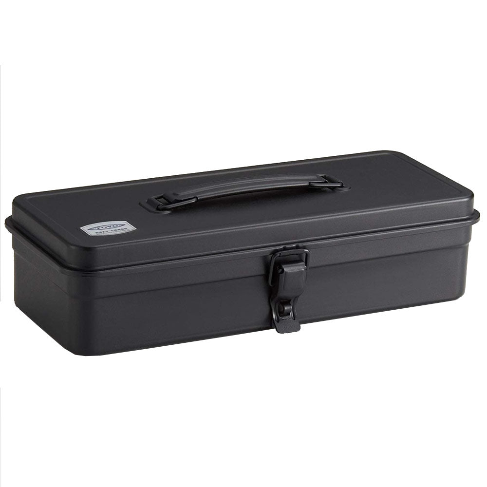 T-320 Steel Toolbox With Top Handle And Flat Lid 'Black'