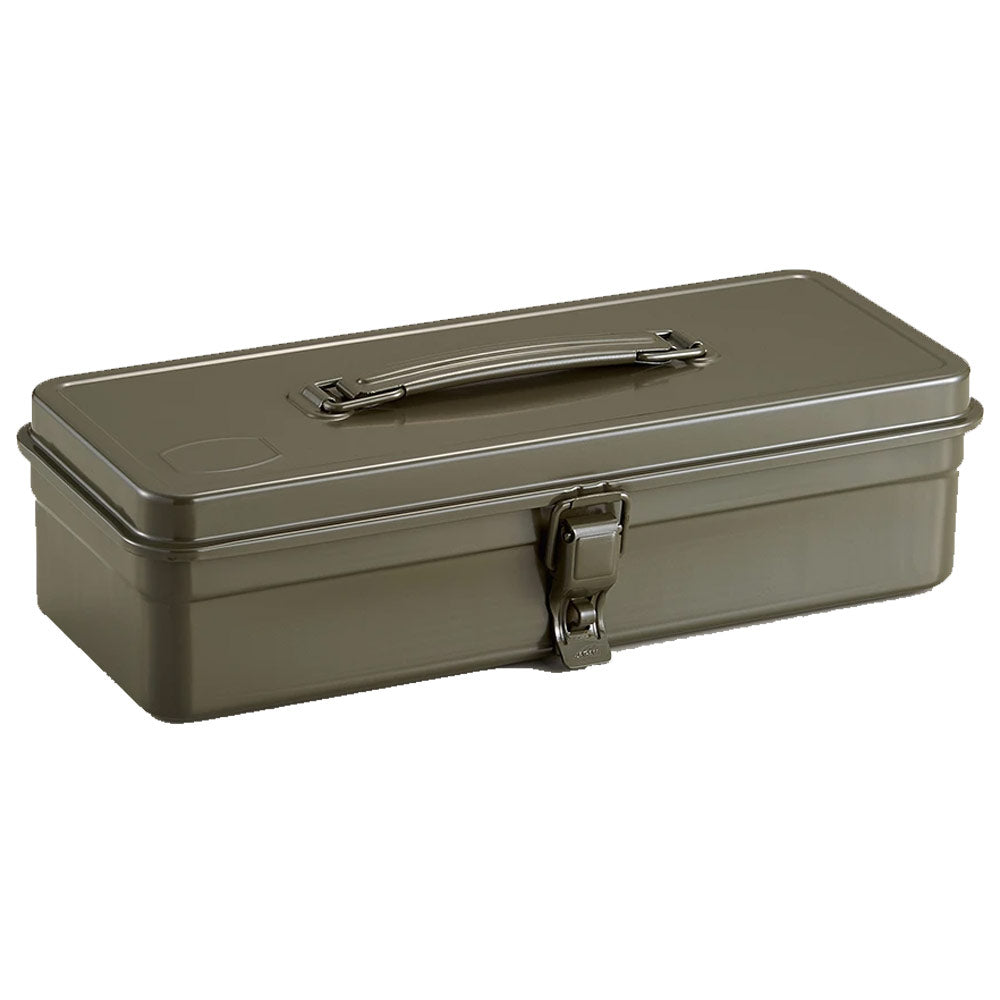 T-320 Steel Toolbox With Top Handle And Flat Lid 'Military Green'