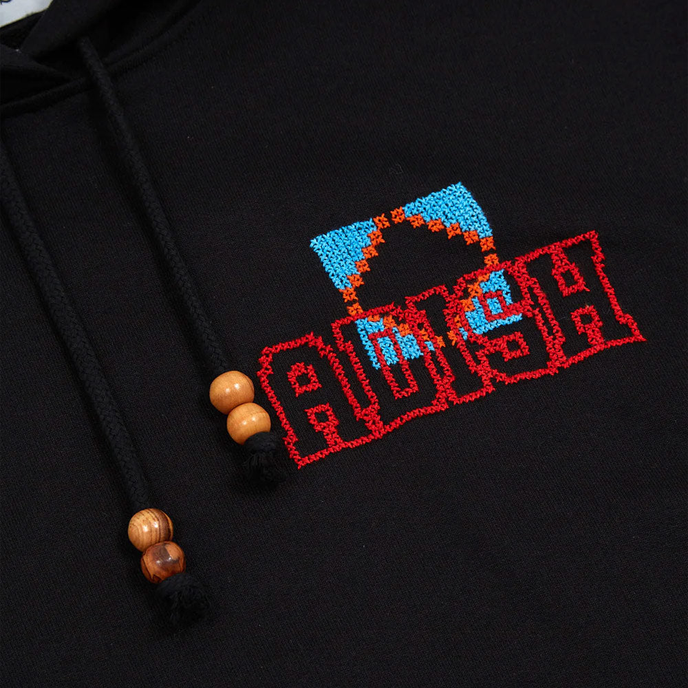 Kharaz Logo Hooded Sweatshirt 'Black'