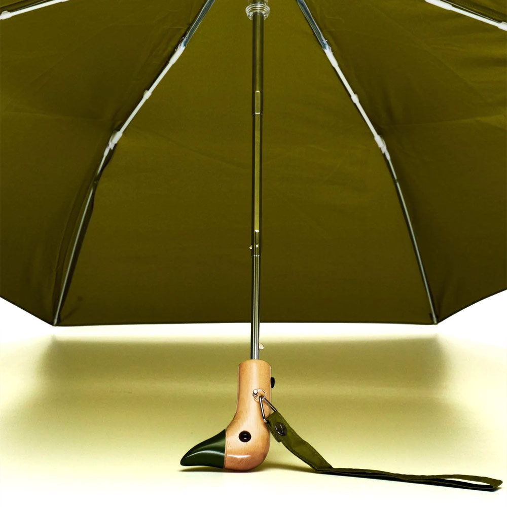 Compact Eco-Friendly Wind Resistant Umbrella 'Olive'