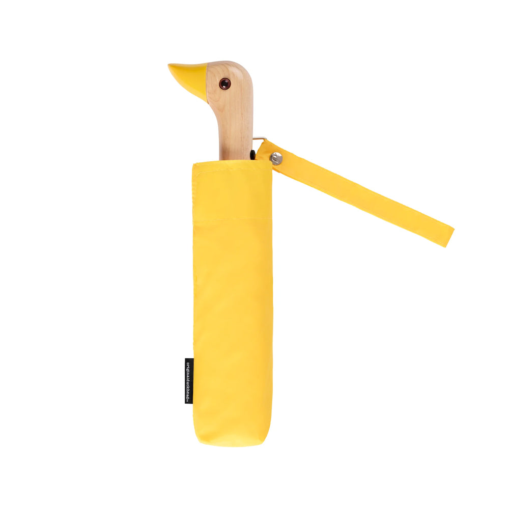 Compact  Eco- Friendly  Wind Resistant Umbrella 'Yellow'