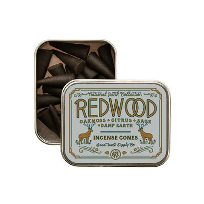 Redwood Incense - Oakmoss Sage Citrus + Damp Earth | default